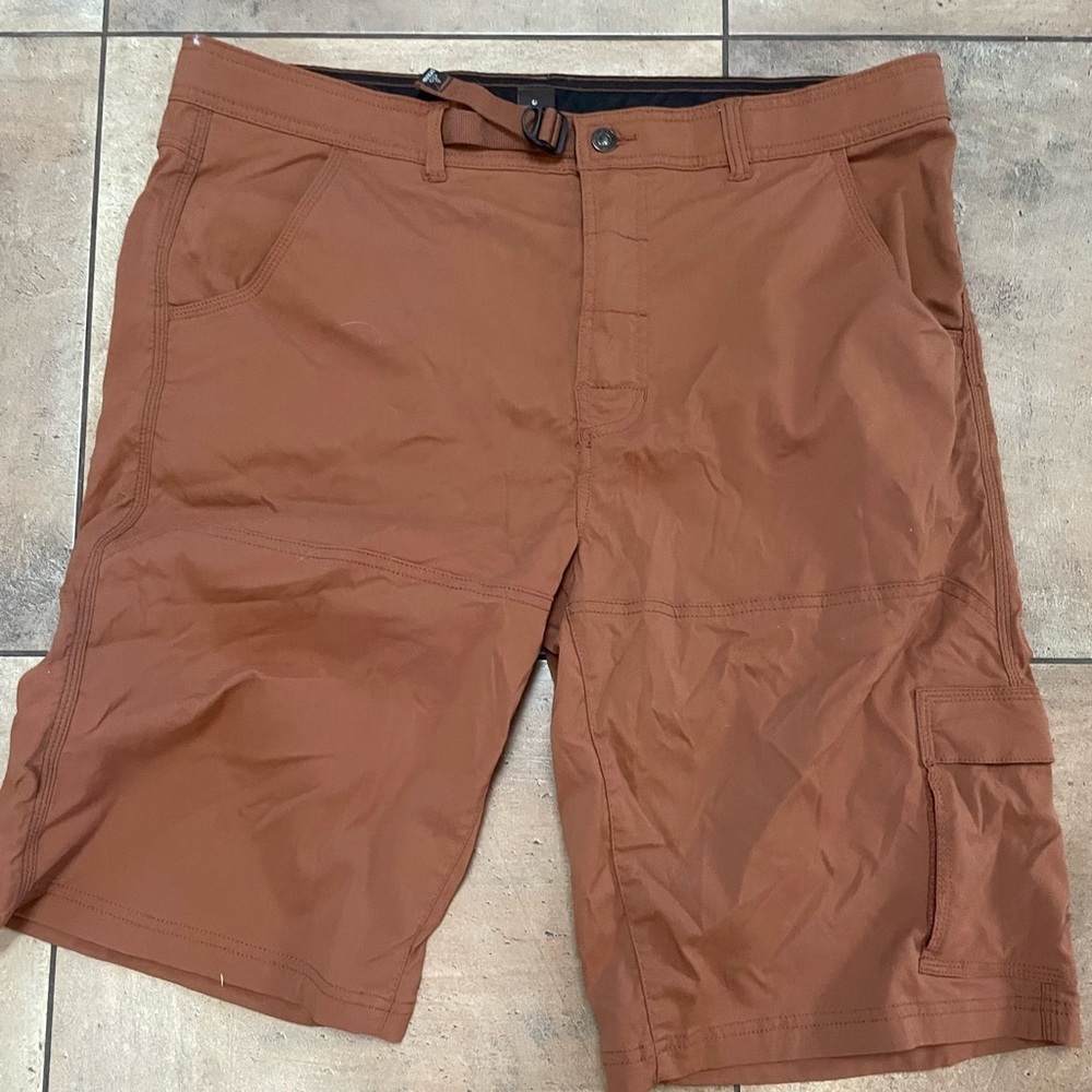 Prana Breathe Zion stretch hiking cargo outdoor shorts XXL